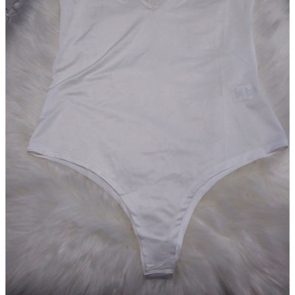 NILA IVORY CHOKER NECK BODYSUIT - Picture 5 of 5